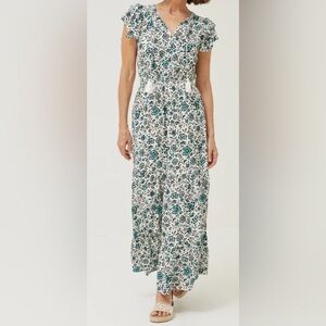 Fat face Stevie Sketched Maxi dress size 12, new without tags